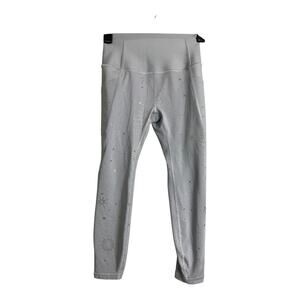 Gap Gapfit Sculpt Revolution XS Womens Athletic Pants Galaxy Print Gray Gym